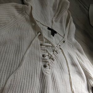 Forever 21 cropped knit sweater